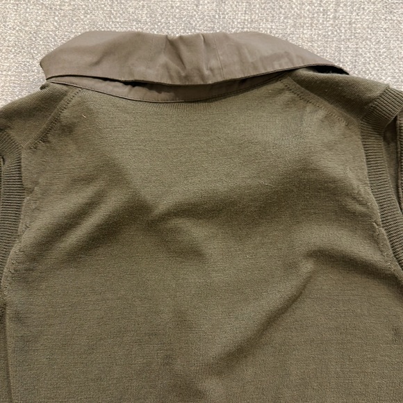 GUCCI sleeveless button down sweater with collar - Picture 6 of 7